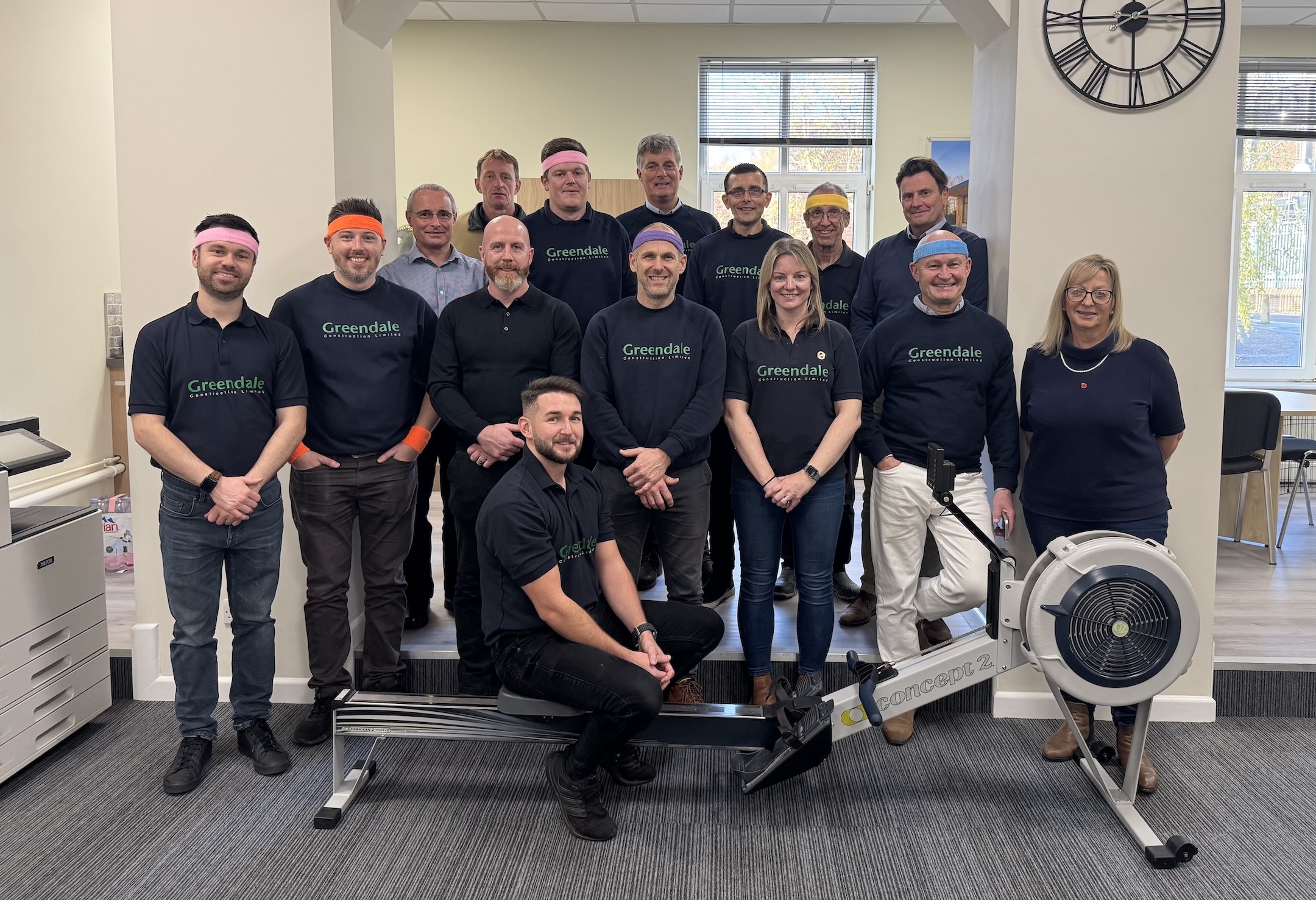 Greendale Construction Smash Fundraising Target With Charity Rowing Challenge Raising £2,350 For Gabriel’s Journey