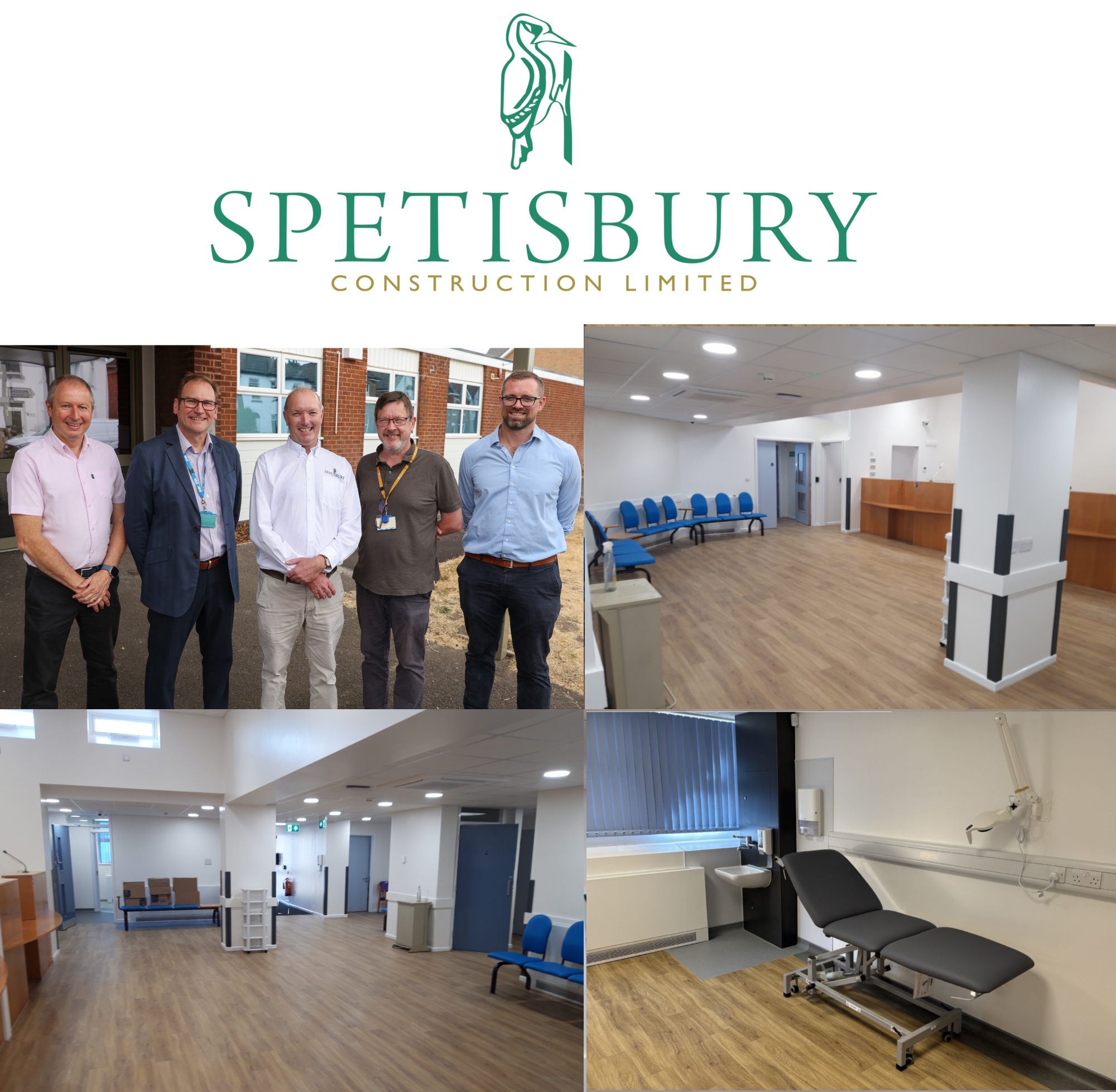 Spetisbury Construction completes major refurbishment of Bournemouth’s Winton Health Centre